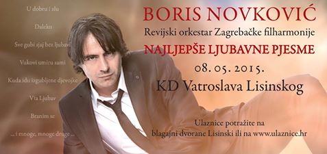 Boris Novković najava koncerta